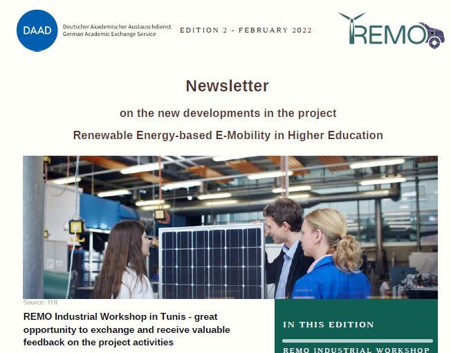 REMO project newsletter